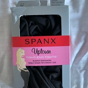 Spanx BRAND NEW size  C black tight-end tights